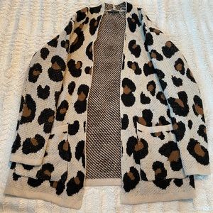 Staccato Cheetah Print Cardigan